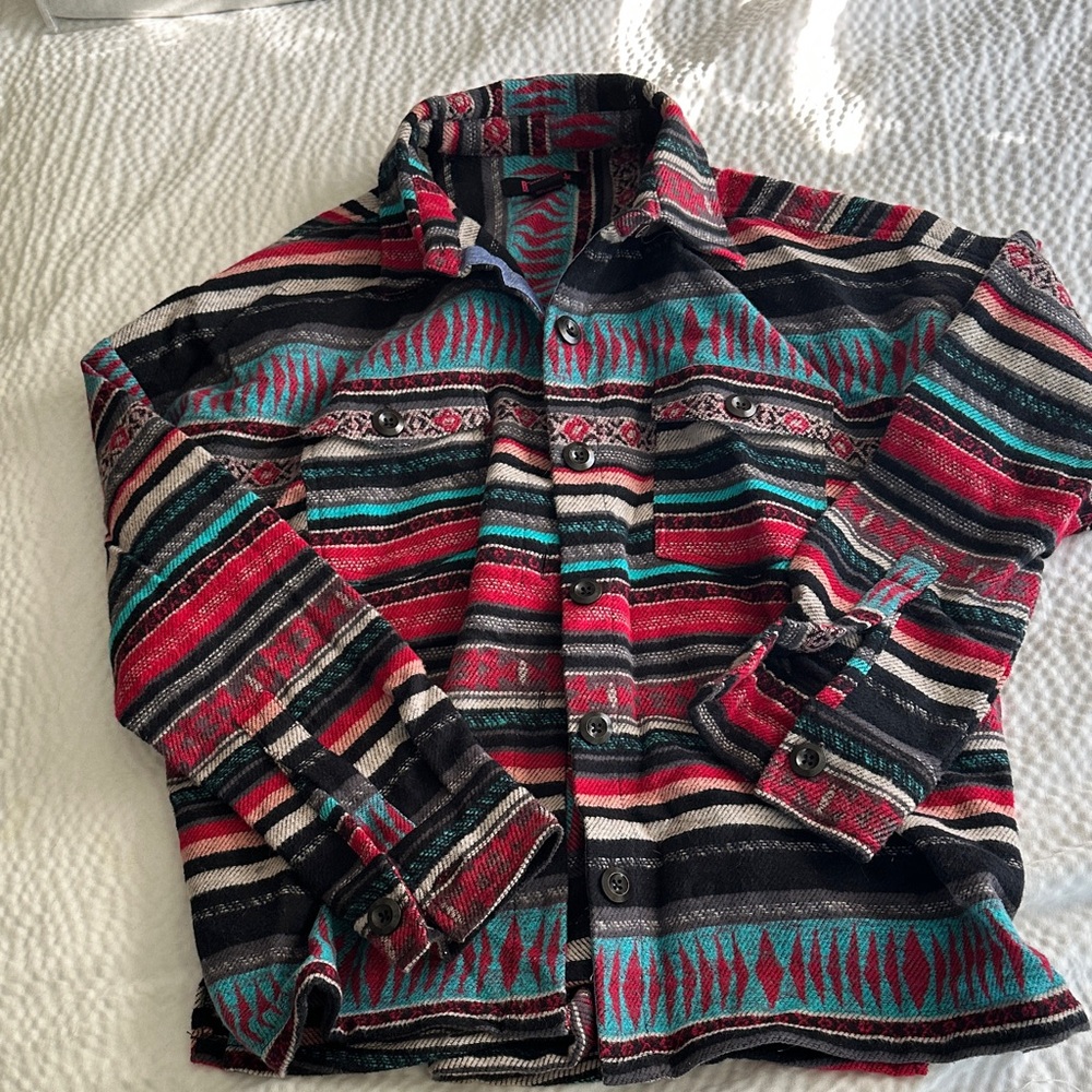 Rock & Roll Multicolor Striped Shirt